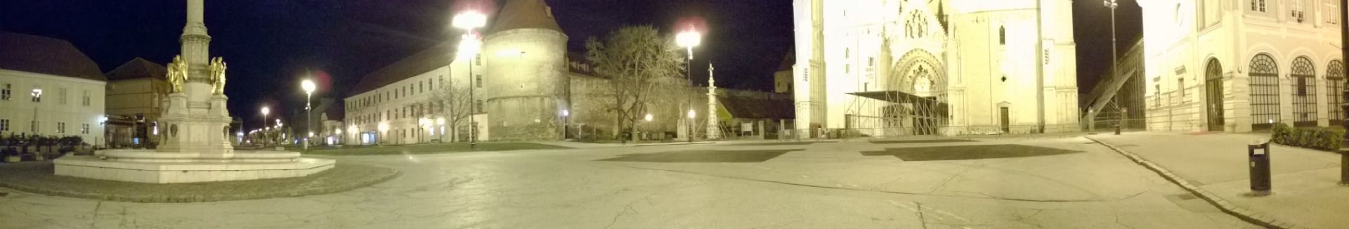 Panorama. Kaptol 18. ožujka 2021